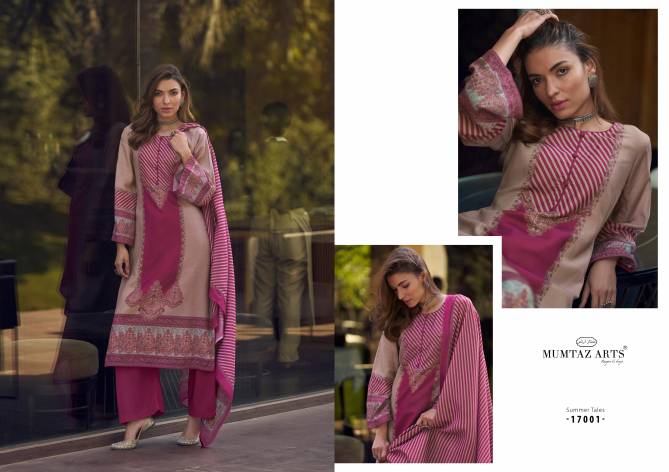 Summer Tales By Mumtaz Art Printed Lawn Cotton Dress Material Wholesale Shop In Surat